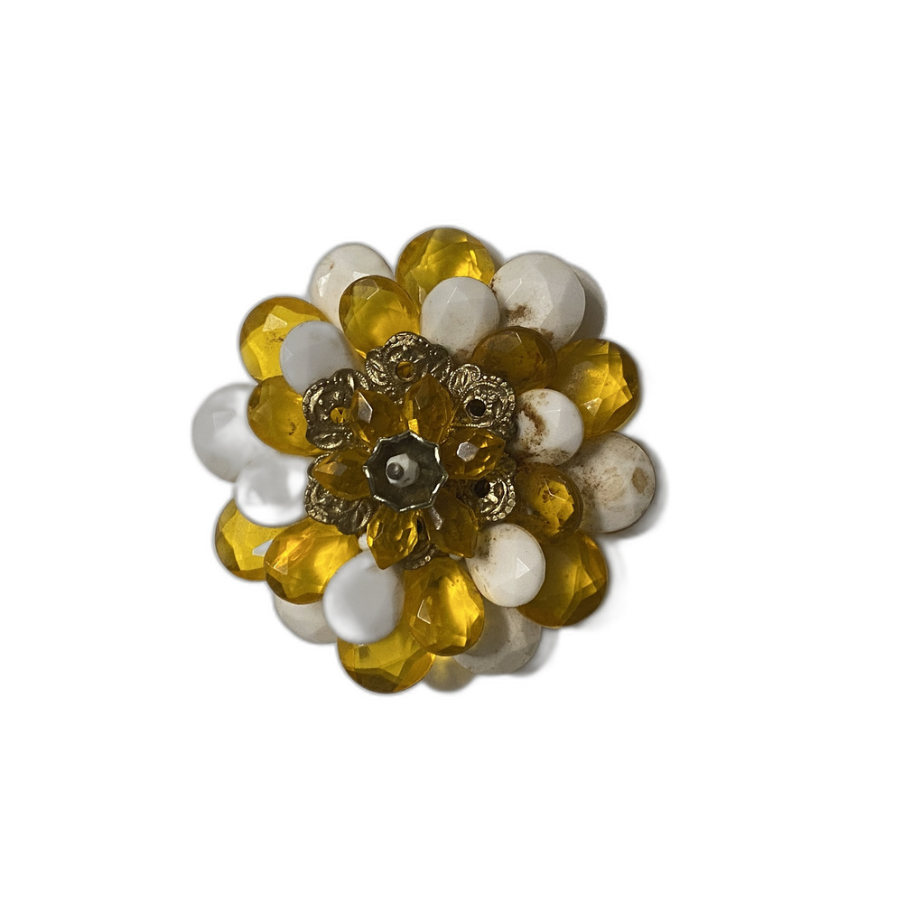 Vintage Floral Brooch Floral